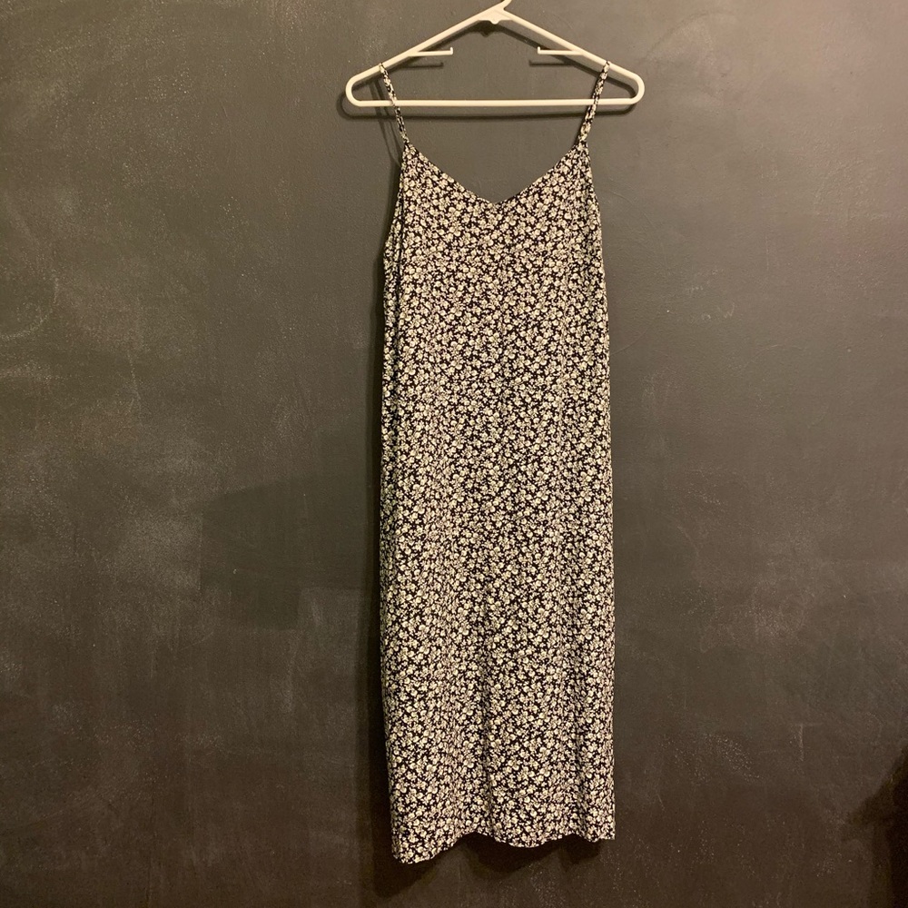 Floral Midi Slip Dress